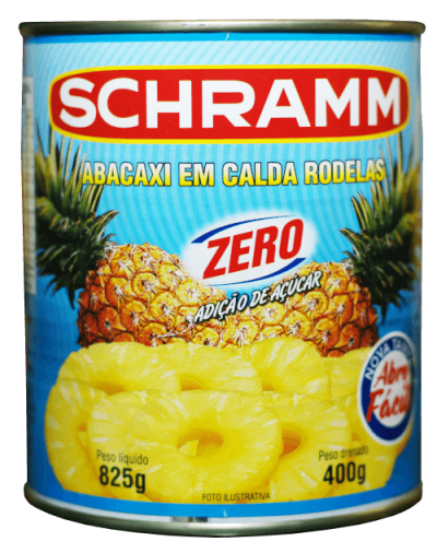 Abacaxi em Calda Rodelas Zero